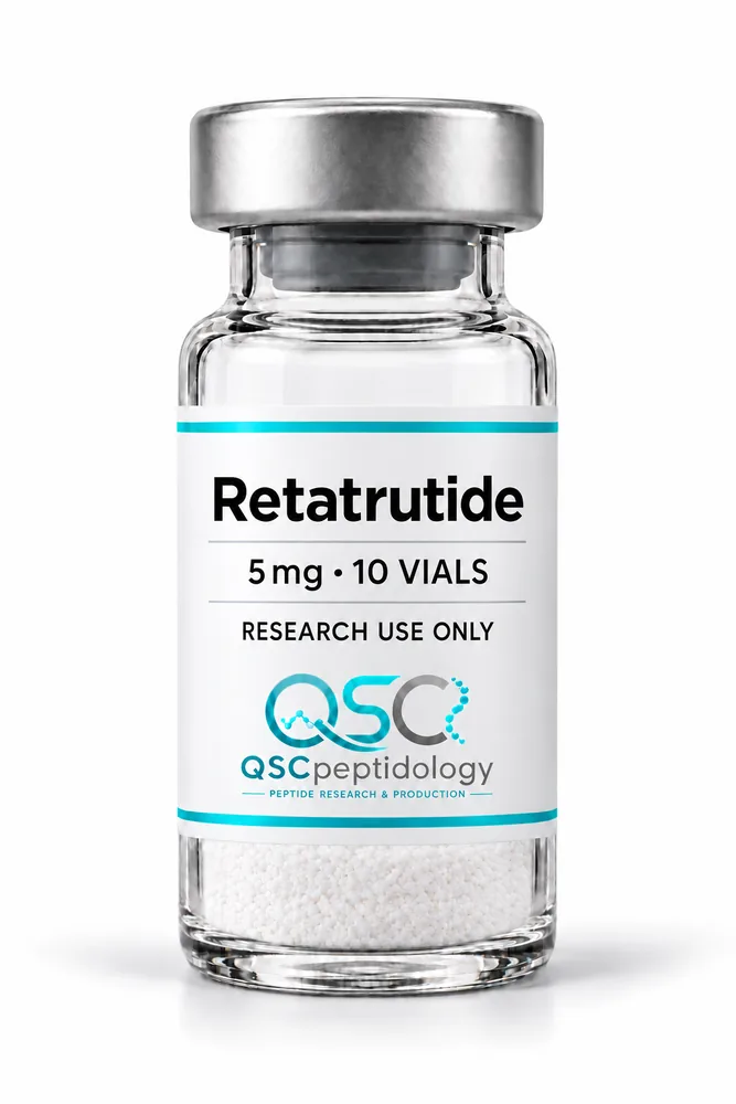 Retatrutide 5mg (10바이알 팩) QSC Peptidology