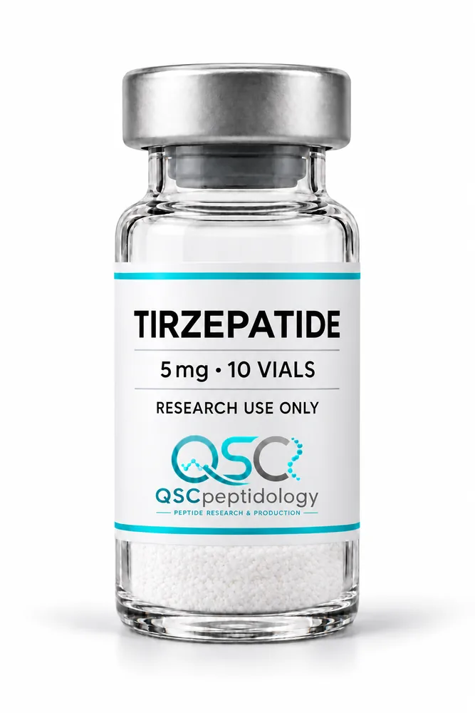 Tirzepatide 5mg (10바이알 팩) QSC Peptidology